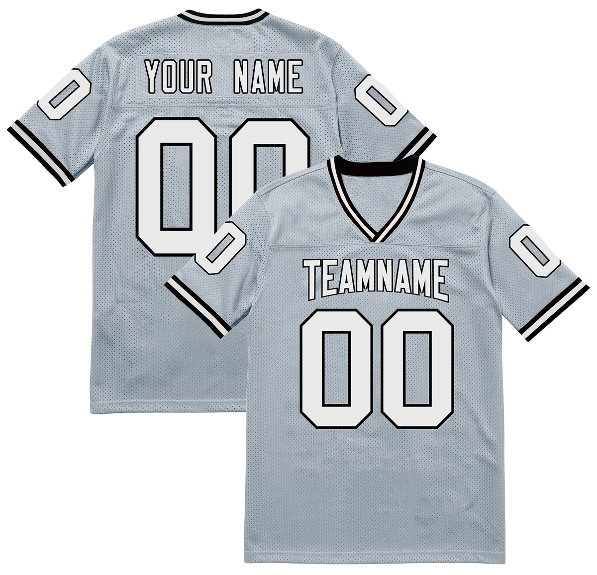 

Stitched Custom American Football Jersey embroidery Team Name/Number Football Shirt Mesh Breathable Rugby Jersey Men/Women/Kids