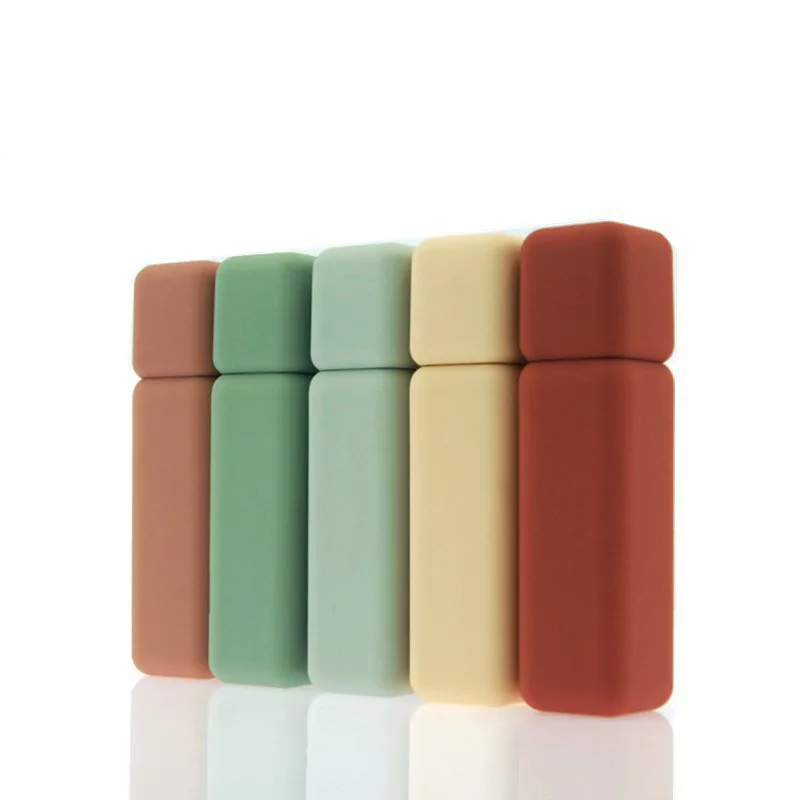 10pcs,20pcs,30pcs,50pcs thick matte Lip glaze tube cosmetics packaging empty square Lip gloss tubes Wholesale