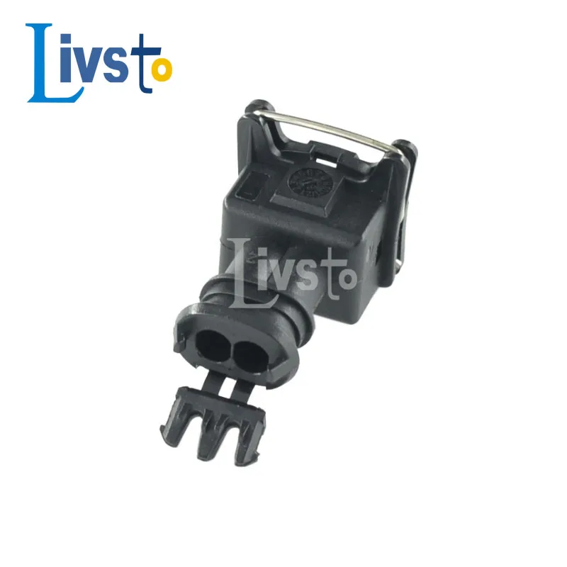 2 Pin Fuel Waterproof EV1 Automotive Electrical Connector Fuel Injector Male Female Plug For Denon 282189-1