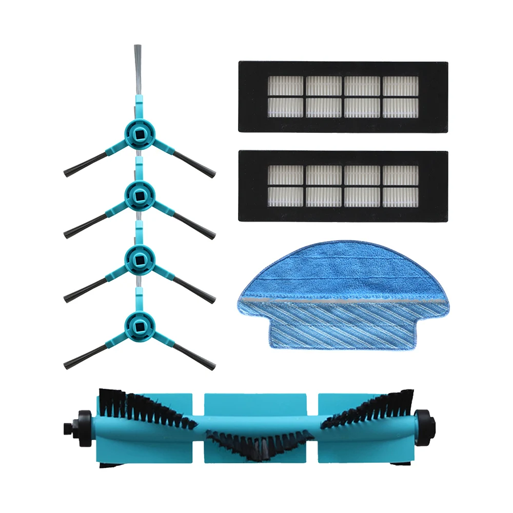 Rollenbürste Hepa-Filter Seitenbürste Wassertankfilter für Cecotec Conga 3090 Serie Staubsauger Teile Mopp Pad Tuch Zubehör
