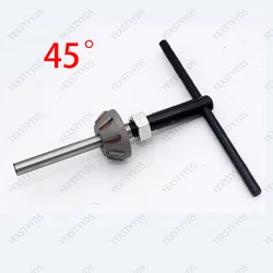 Carbide Valve Reamer for Engine Valve Seat Repair, Rebolo, Ângulo de 45 graus