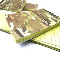 1 Pieces Camouflage Printing Note Book Paper Waterproof Writing Paper In Rain Tactical Note Book Notebook All Weather Outdoors 4