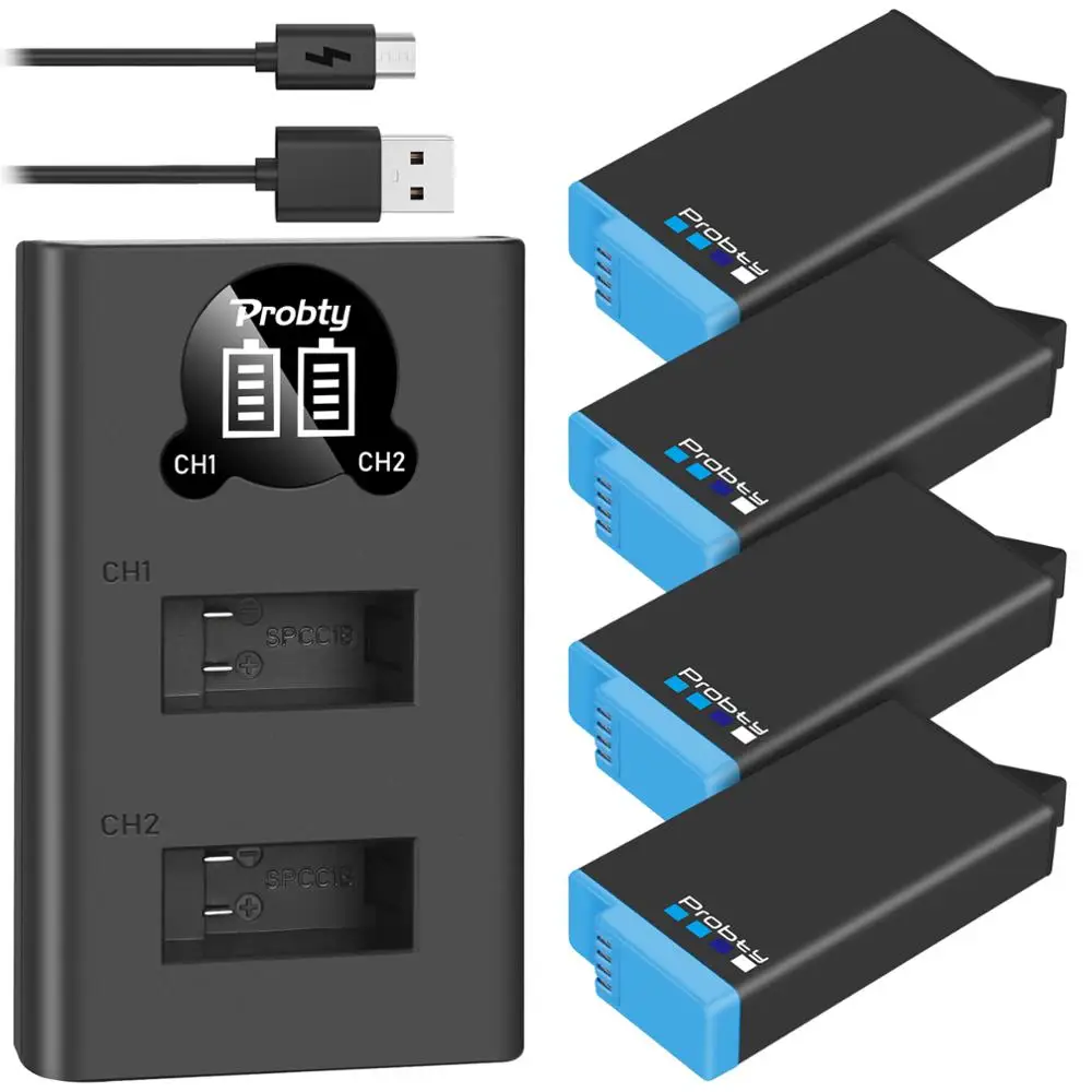 Originele probe voor gopro max batterij Oplaadbare lithiumbatterij voor gopro max 360 actiecamera-batterijen Accessoires go pro