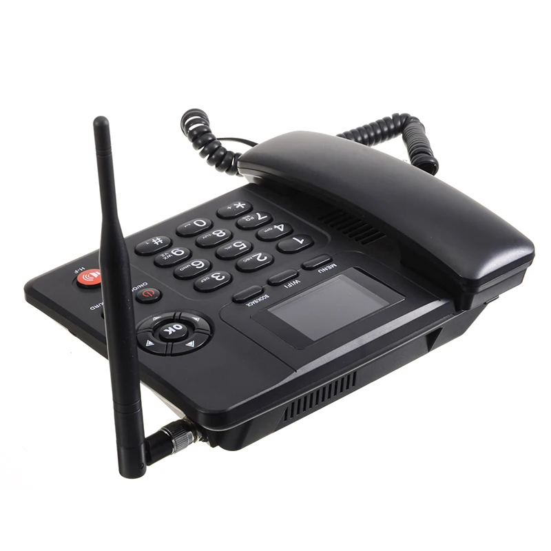 Landline wireless phone for home Fixed WIFI wireless phone GSM SIM Card Cheap phone Desktop cordless Telephone Old for the home