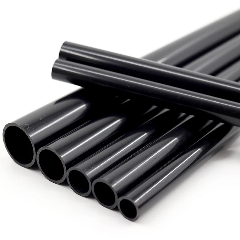 Black PVC Pipe O.D 20～50mm Agriculture Garden Irrigation Hard Tube Fish Tank Water Pipe Aquarium Supplies Home DIY Freme Tube