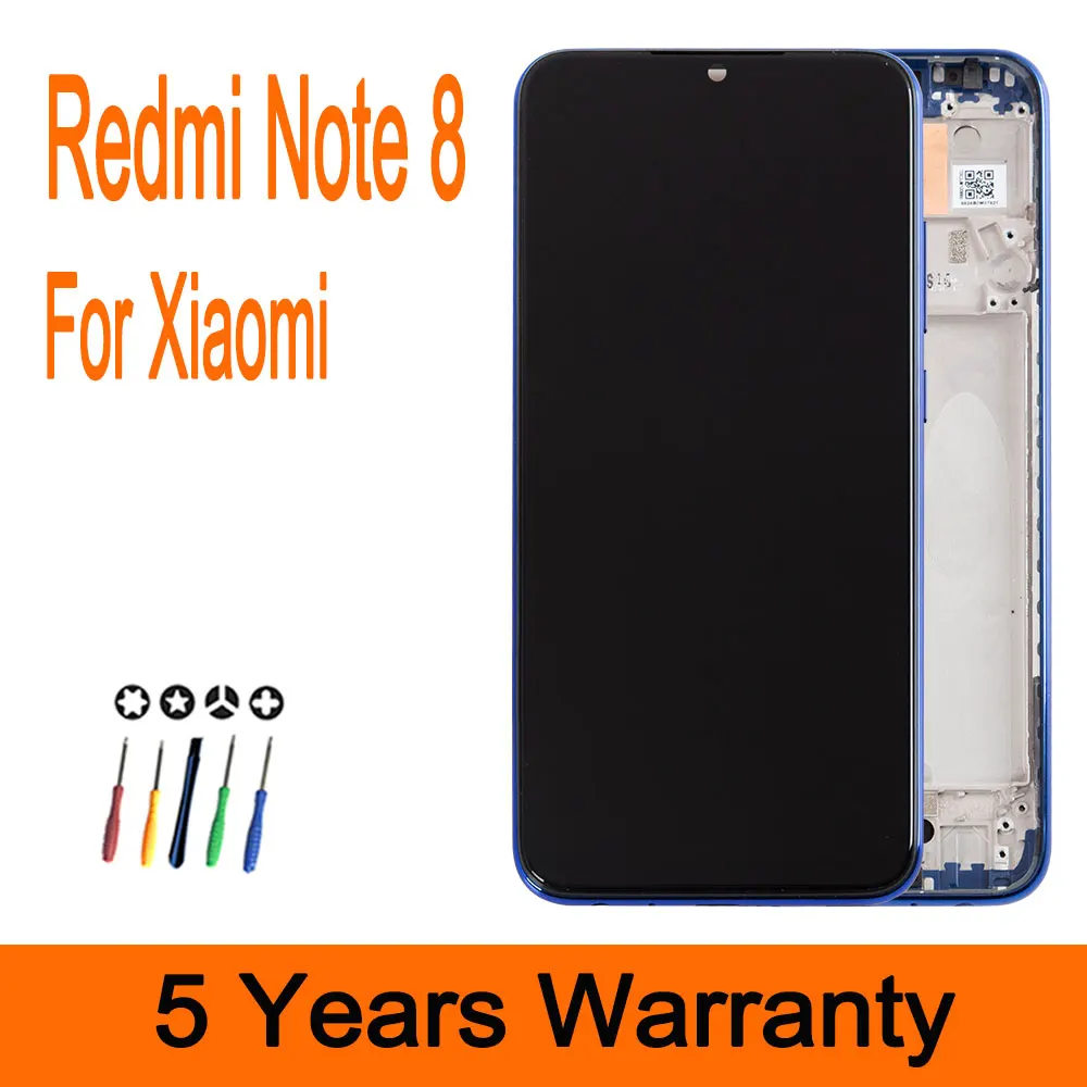 M1908C3JH M1908C3JG M1908C3JI Display For Xiaomi Redmi Note 8 Lcd Screen Replacement Factory Screen For Redmi Note 8 Display