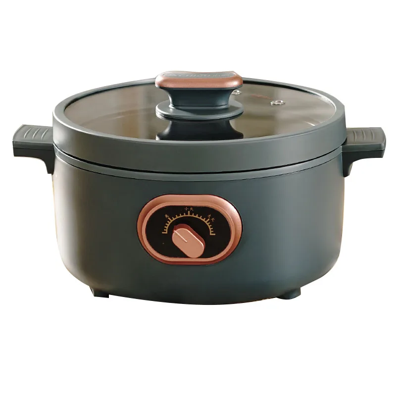 3L Portable Desktop Electric Cooker 220V/1000W Integrated Household Electric Hot Pot ZG-YD217 Multifunctional Rice Cooker