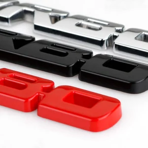 3D Metal Krom Boost, Araba Styling çinko Alaşım Amblem Badge Sticker Çıkartma Oto Aksesuar,, Yeni,,, Taşıma, İtme 6 Büyük satış, yapışkanlı krom araba numarası 3