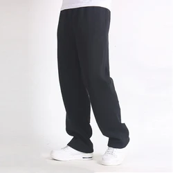 Quần Âu Quần Lớn Cộng Lớn Kích Thước 5XL 6XL 7XL Nam Plus Kích Thước Quần 6XL Chắc Chắn Quần Baggy Rộng Ống Quần cotton Dài Thấm Hút Mồ Hôi Cho Nam