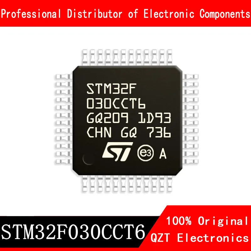 5pcs/lot new original STM32F030CCT6 STM32F030 LQFP48 microcontroller MCU In Stock