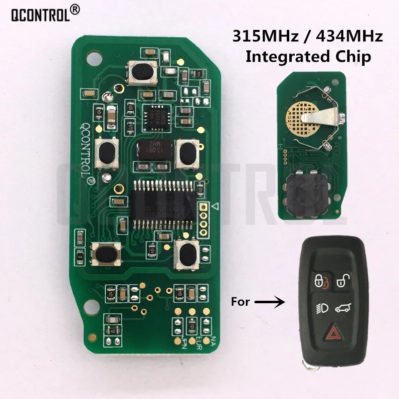 

QCONTROL Car Remote Key Electronic card Circuit Board for Land Rover Discovery 4 Freelander for Range Rover Sport / Evoque