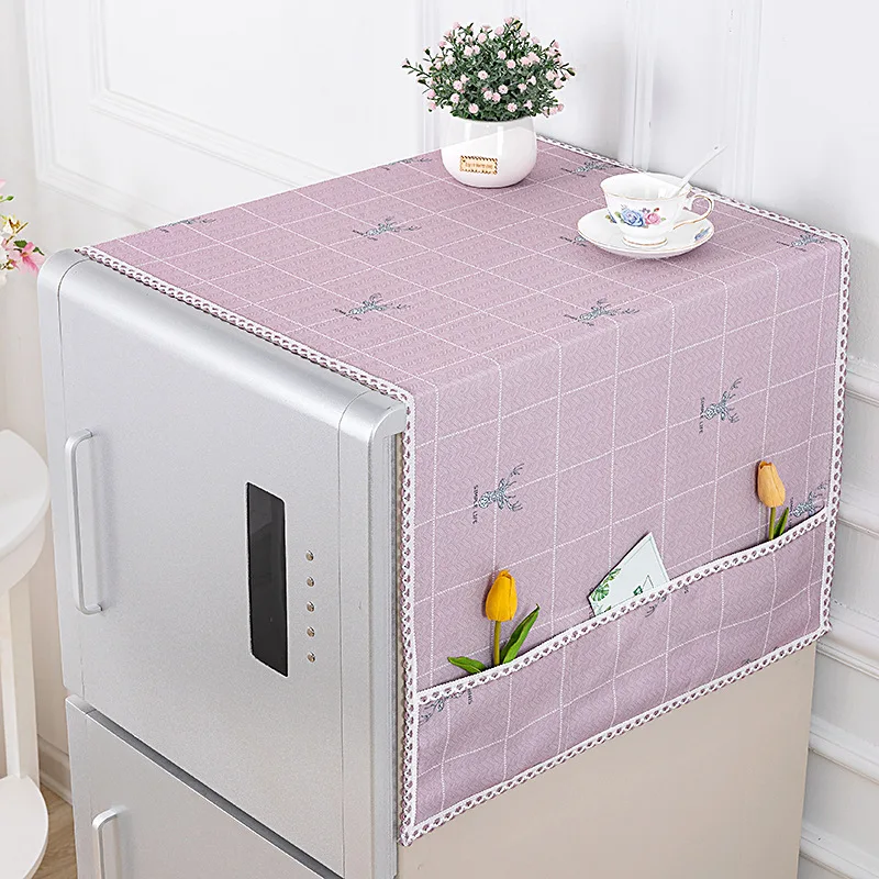 New product household refrigerator cover towel dust cover electric appliance dust cloth multi-purpose washing machine cover