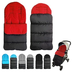 Inverno da criança do bebê universal footmuff confortável toes avental forro carrinho de bebê carrinho de dormir sacos à prova vento quente grosso almofada algodão