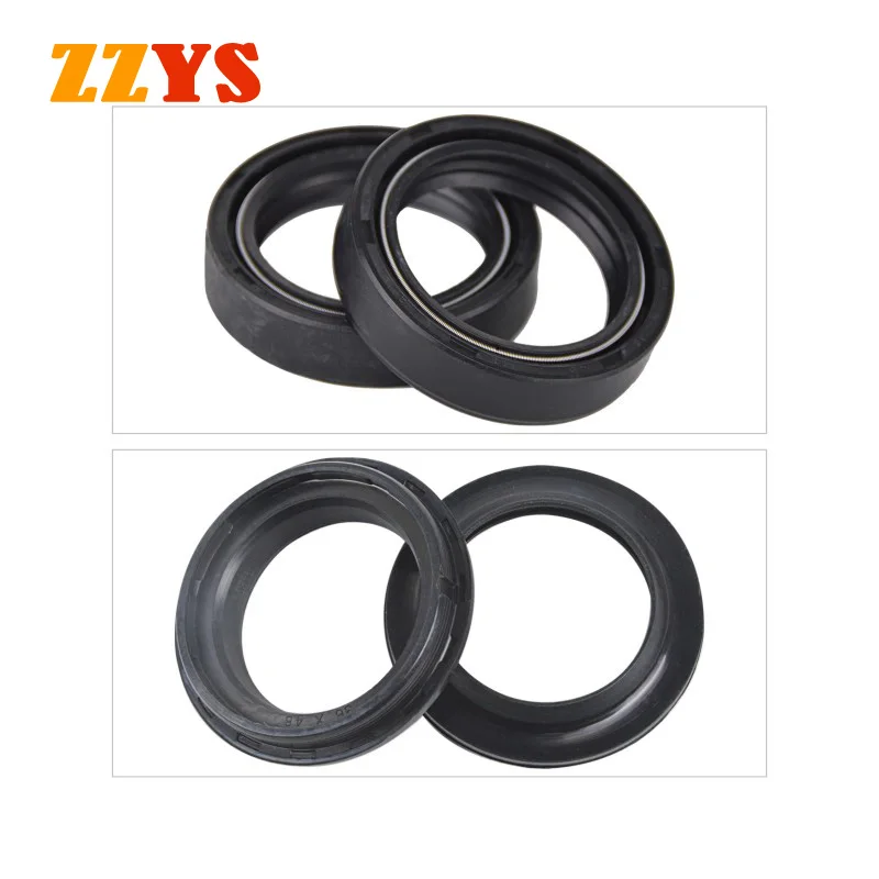 36x48x11 Motorcycle Front Fork Damper Oil Seal and 36x48 Dust Cover Lip For Kawasaki KZ550A KZ550 KZ550C LTD GPZ KZ 550 GPZ550