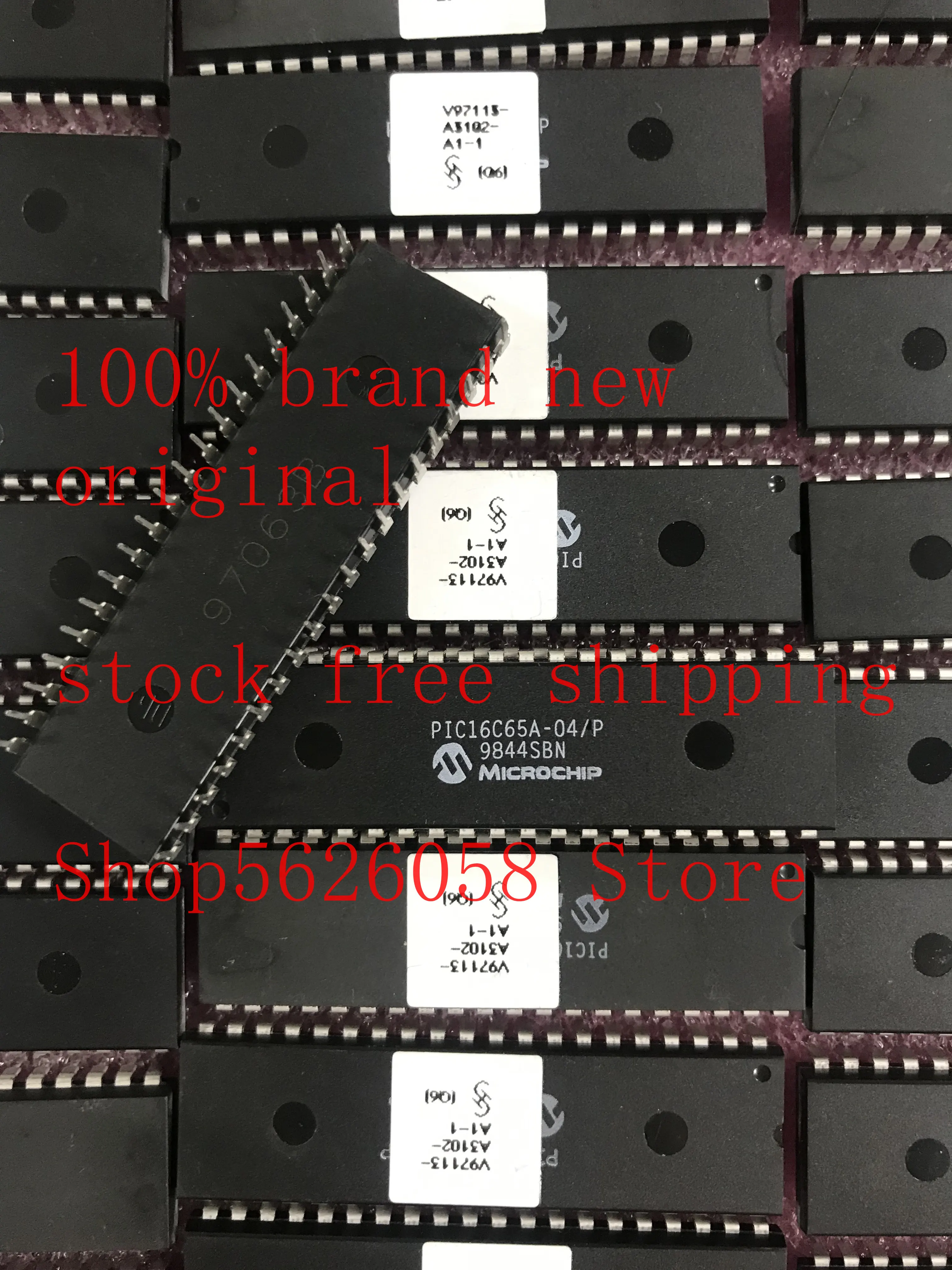 

5PCS/LOT PIC16C65A-04 PIC16C65A PIC16C65A-04/P DIP-40 100% new original electronic components chips