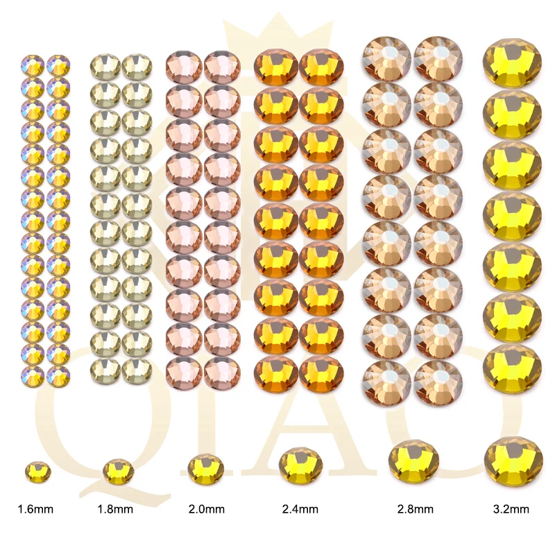 SS4-SS30 Bunte Non-Hotfix Strasssteine Glitzer Kristall Strass Diamanten für Kleidung und Nagelkunst-Dekorationen – Detail 6