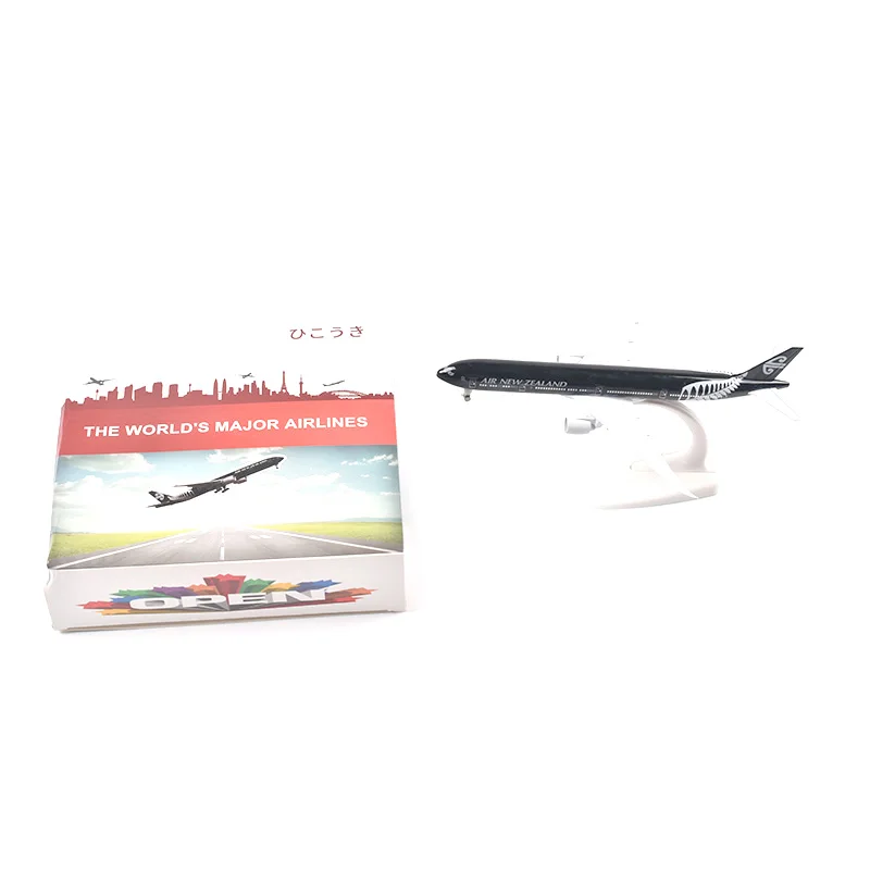 JASON TUTU 20ซม.Air New Zealand เครื่องบินโบอิ้ง777เครื่องบินรุ่นเครื่องบิน1:300 Diecast โลหะเครื่องบินโรงงาน Dropshipping