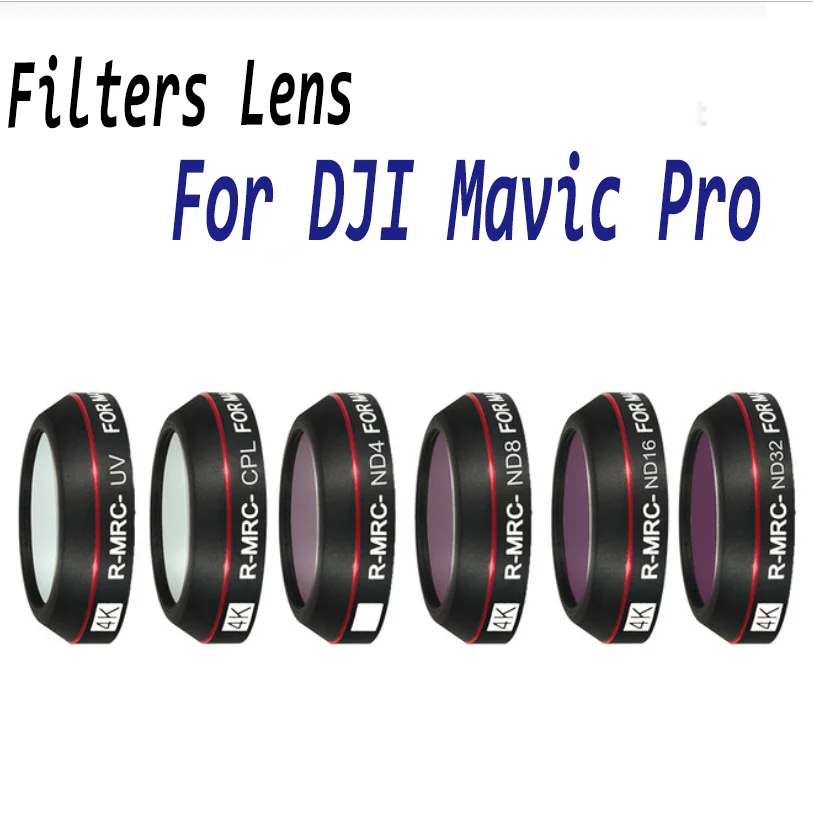 Drone Filter For Mavic Pro CPL UV STAR Neutral Density Camera Filters For DJI Mavic Pro 4K Lens Accessories ND 4 8 16 32 Filter