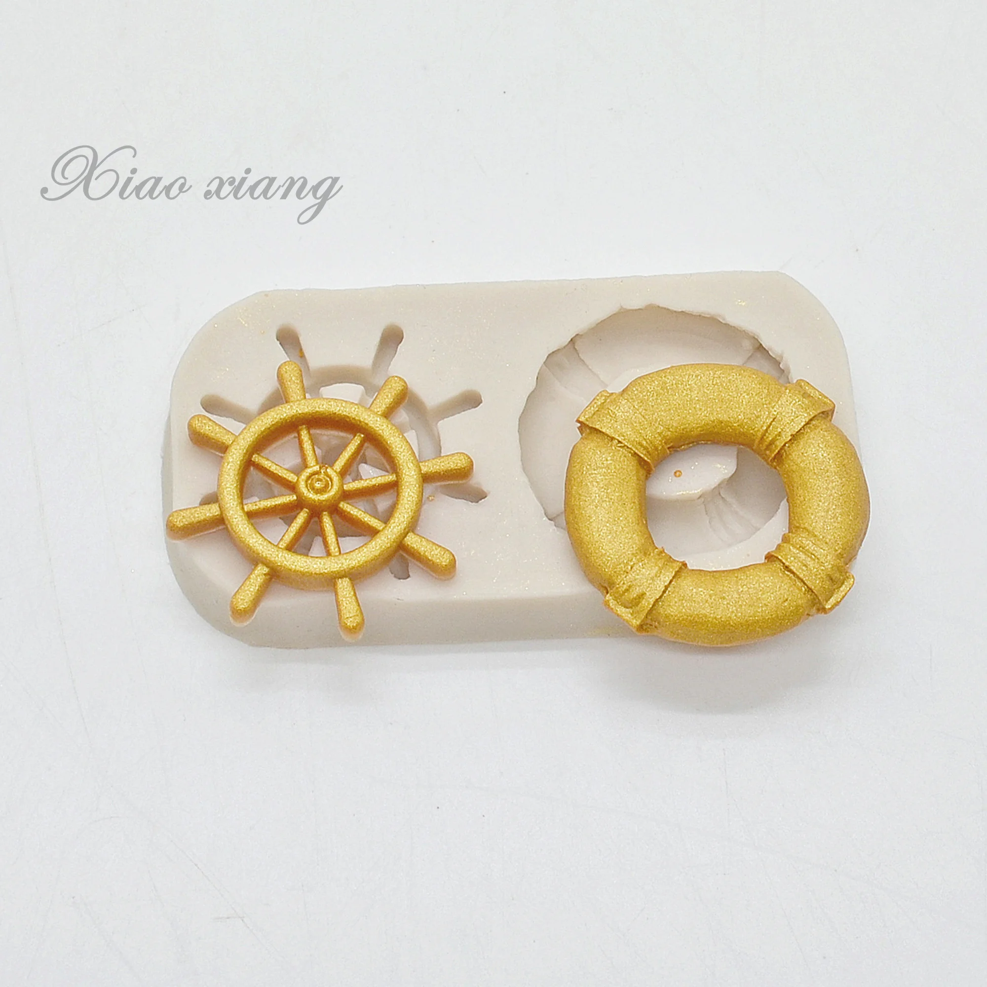 Rudder And Lifebuoy Shape Silicone Cake Molds For Baking Fondant Chocolate Mould Cake Decorating Tools Accessories For Kitchen