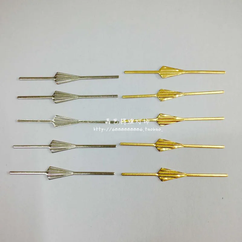 300pcs/bag 46mm Metal Butterfly Buckles Crystal Chandelier Bead Bowtie Connector Metal Connectors