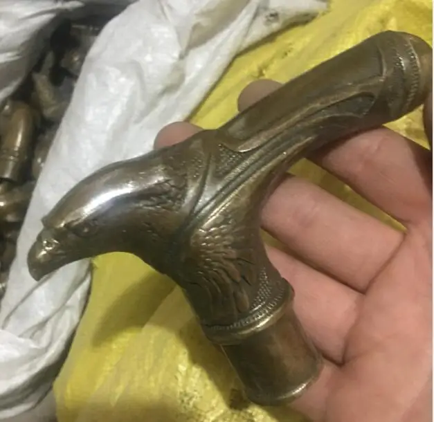 6 style choices WalkingLion sheep bird eagle dog Bronze Stick