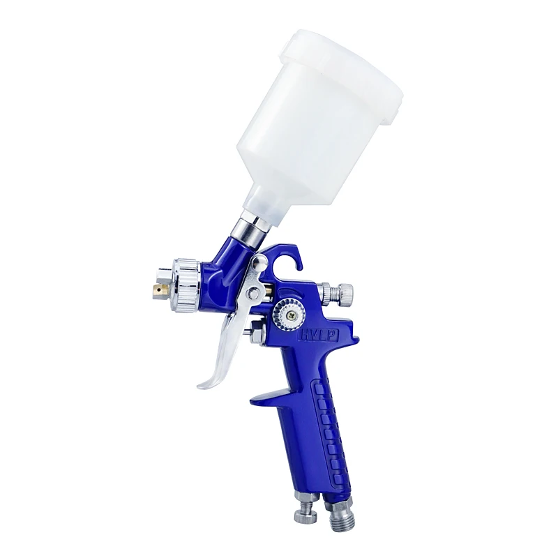 Mini PISTOLA DE PULVERIZACIÓN de pintura, aerógrafo profesional con boquilla de 0,8/1,0mm, HVLP, herramienta para pintar coches