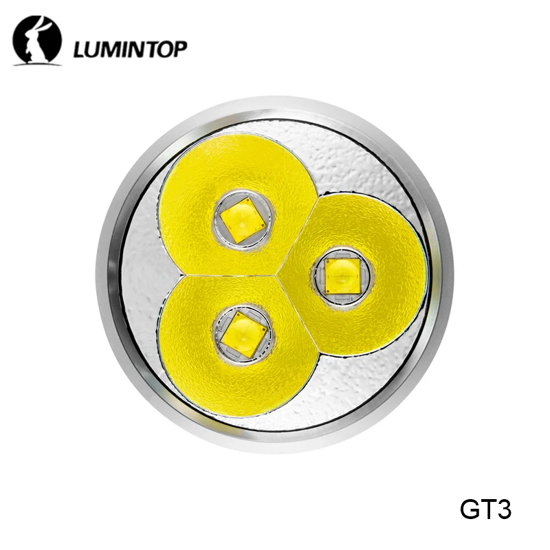 Imagem -03 - Lumintop Gt3 Xhp70.2 Led Poderoso Acampamento 18650 Tocha 18000 Lumens 580 Metros de Longo Alcance à Prova Dstepágua Stepless Dimmable Lanterna