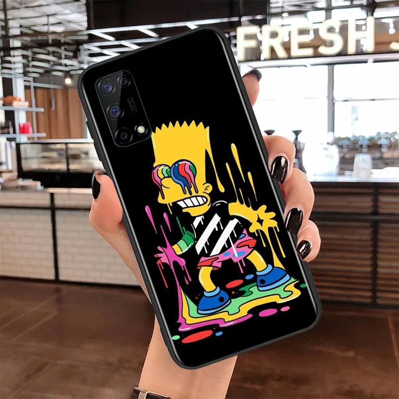 The Simpsons For Realme 8 GT Neo Flash Edition Explorer Master Q3 Pro Narzo30 C21 C20 C11 C20A C21Y Phone Case