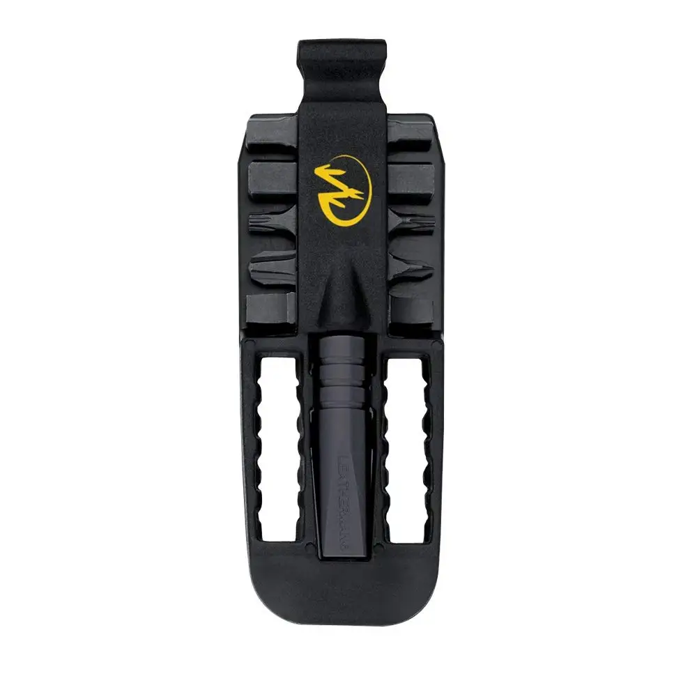 LEATHERMAN Removable Bit Driver 7 Piece Bit Kit 931012/13 Silver/Black
