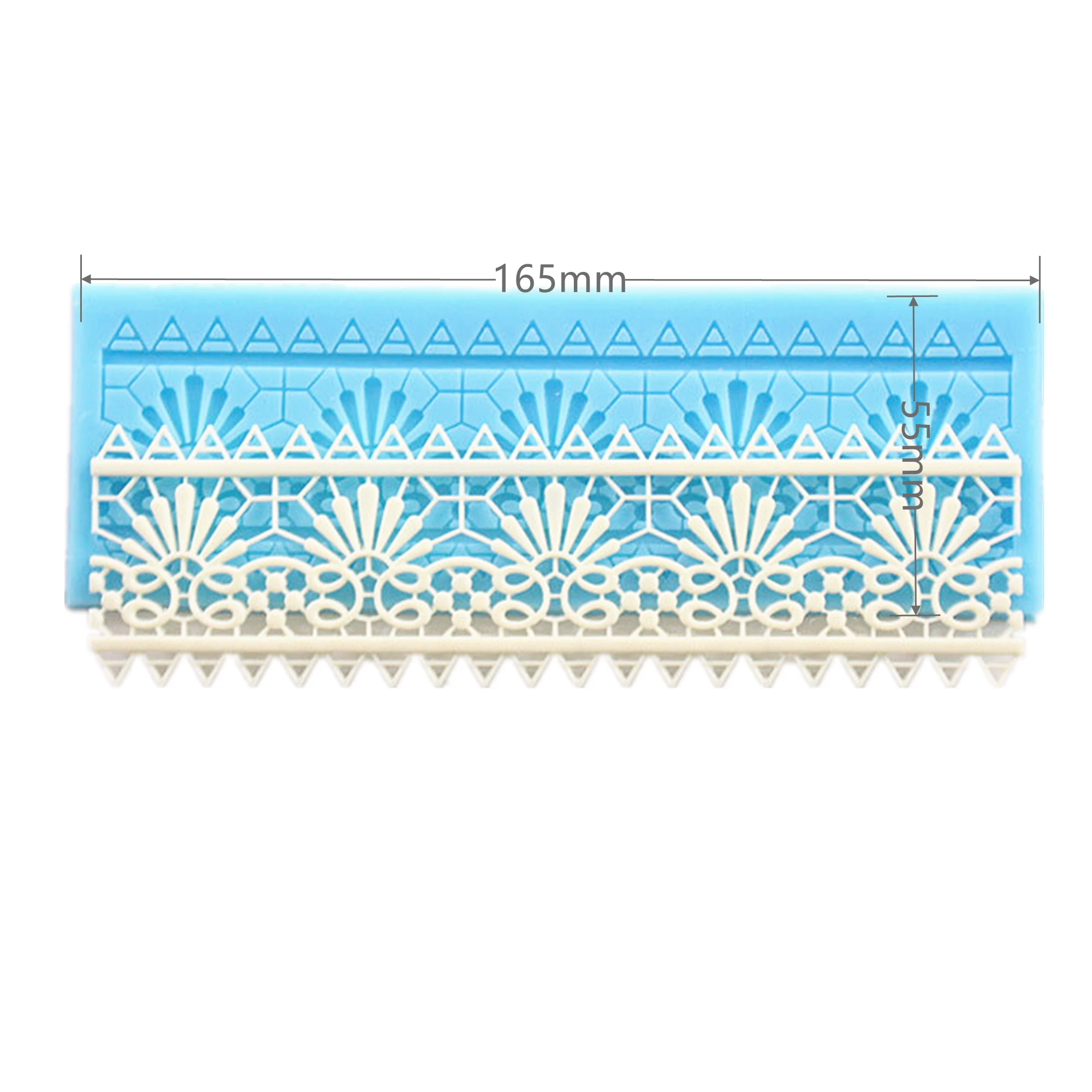 Flower Lace Cake Molds Wedding Cake Silicone Fondant Mold Mousse Decor Sugarcraft Icing Mat Pad Pastry Baking Tools M887