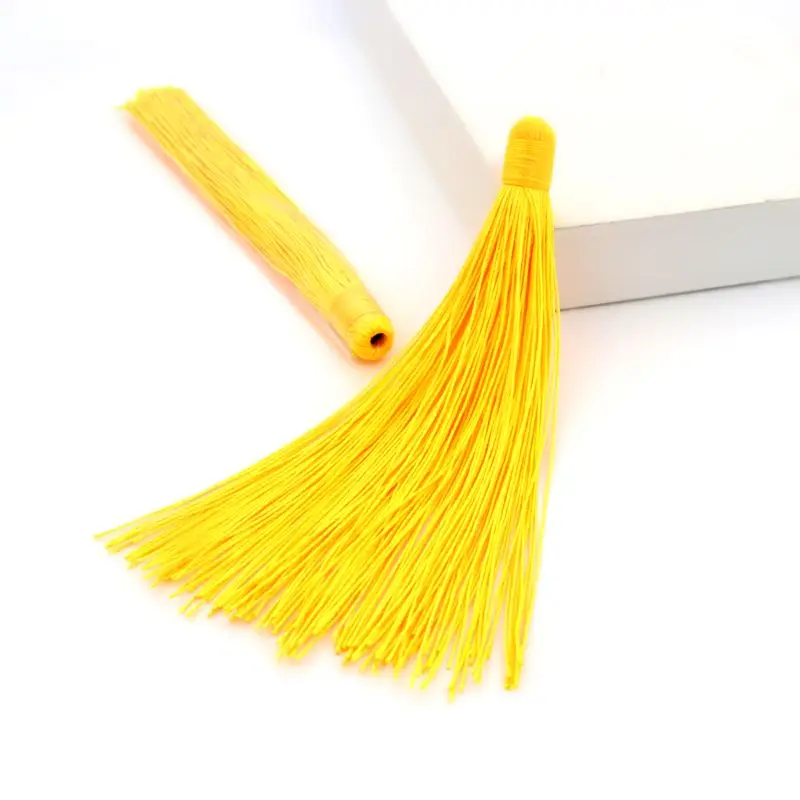 10pcs 12cm 7 Red Yellow Gold Colors Long Tassel for Diy Jewelry Making Finding Earring Necklace Accessories Wholesale Supply