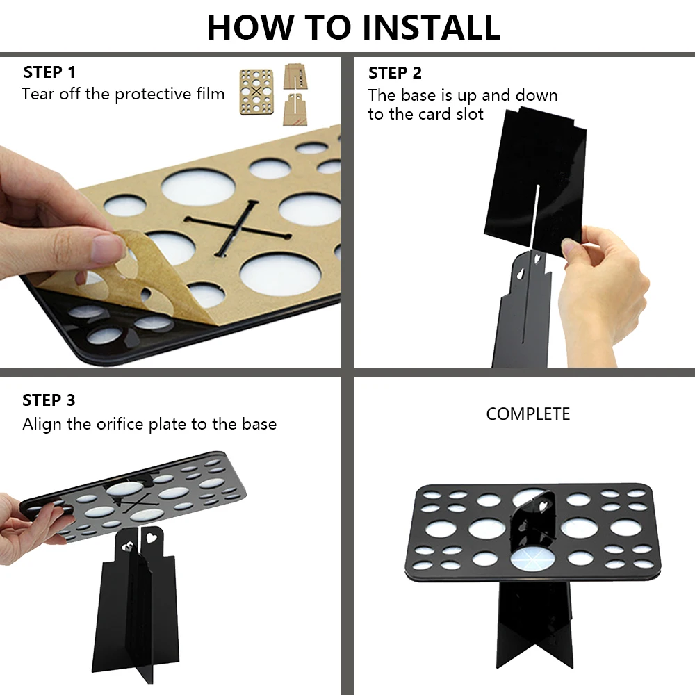 Soporte organizador de brochas de maquillaje con 14/26/28 agujeros, soporte para árbol, soporte para brochas secas, accesorios para brochas cosméticas, herramienta para colgar