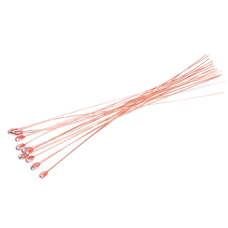 10Pcs/lot 100K ohm 1% NTC 3950 Thermistors for 3D Printer Reprap Mend For 3D Printer Hot bed MK2a MK2b