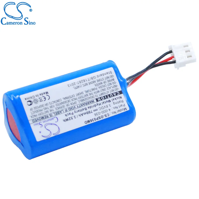 CameronSino Pin Cho Drummond Khoa Học Di Động Pipet-Viện Trợ XL Phù Hợp 4-000-036 Y Tế Thay Thế Pin 700MAh/2.52Wh 3.60V