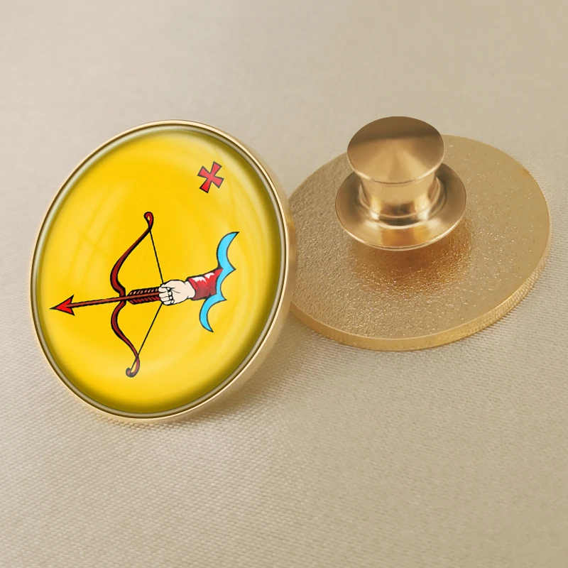 Coat of Arms of Kirov Oblast of Russian Federation Flag Lapel Pins Broochs Badges - Image 6