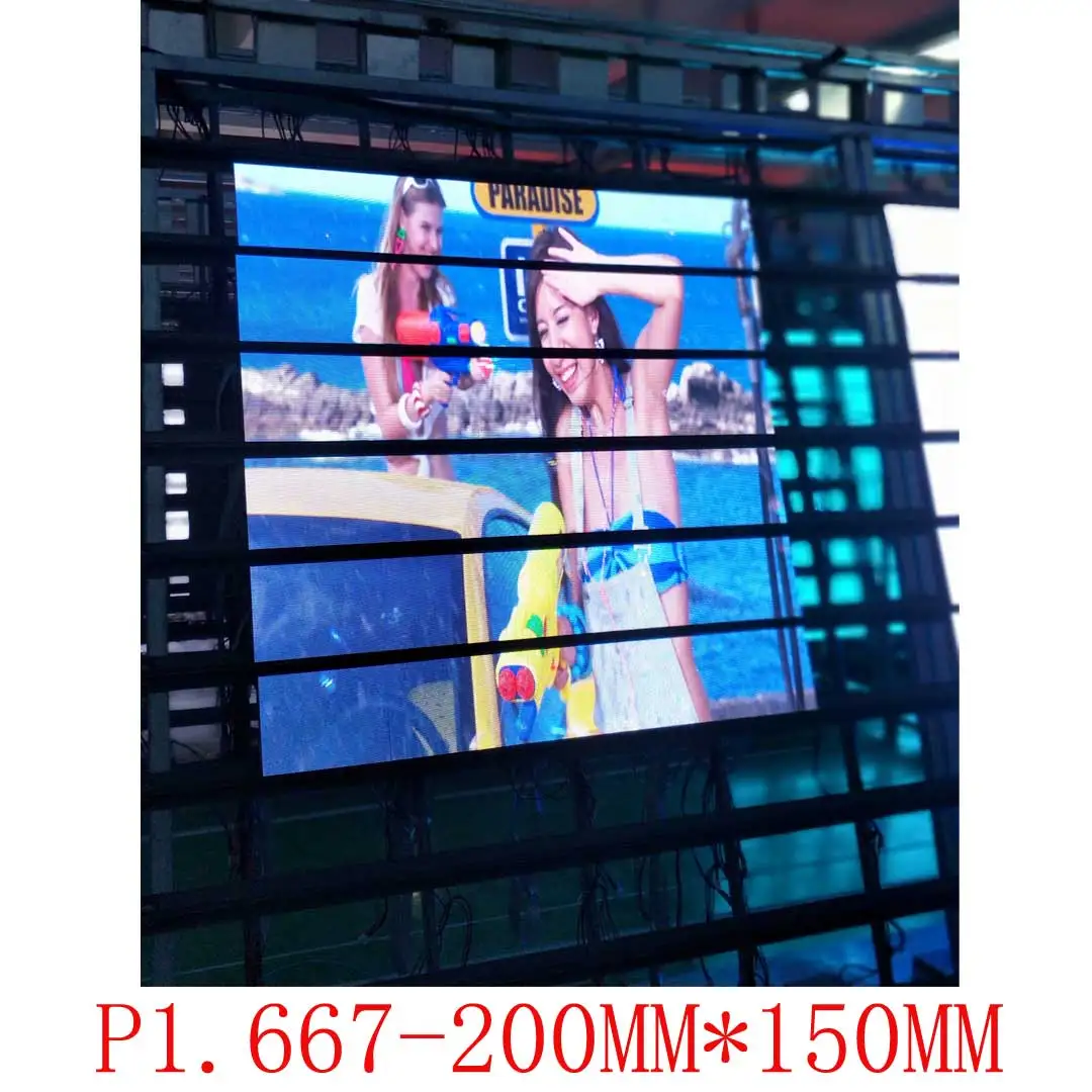 

Indoor LED Display P1.667 200mmX150mm Module HD TV Wall Advertising Screen