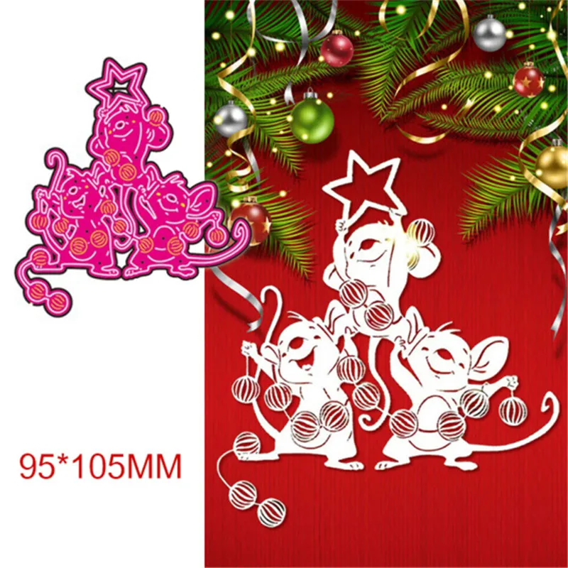 Mouse Shape Christm…