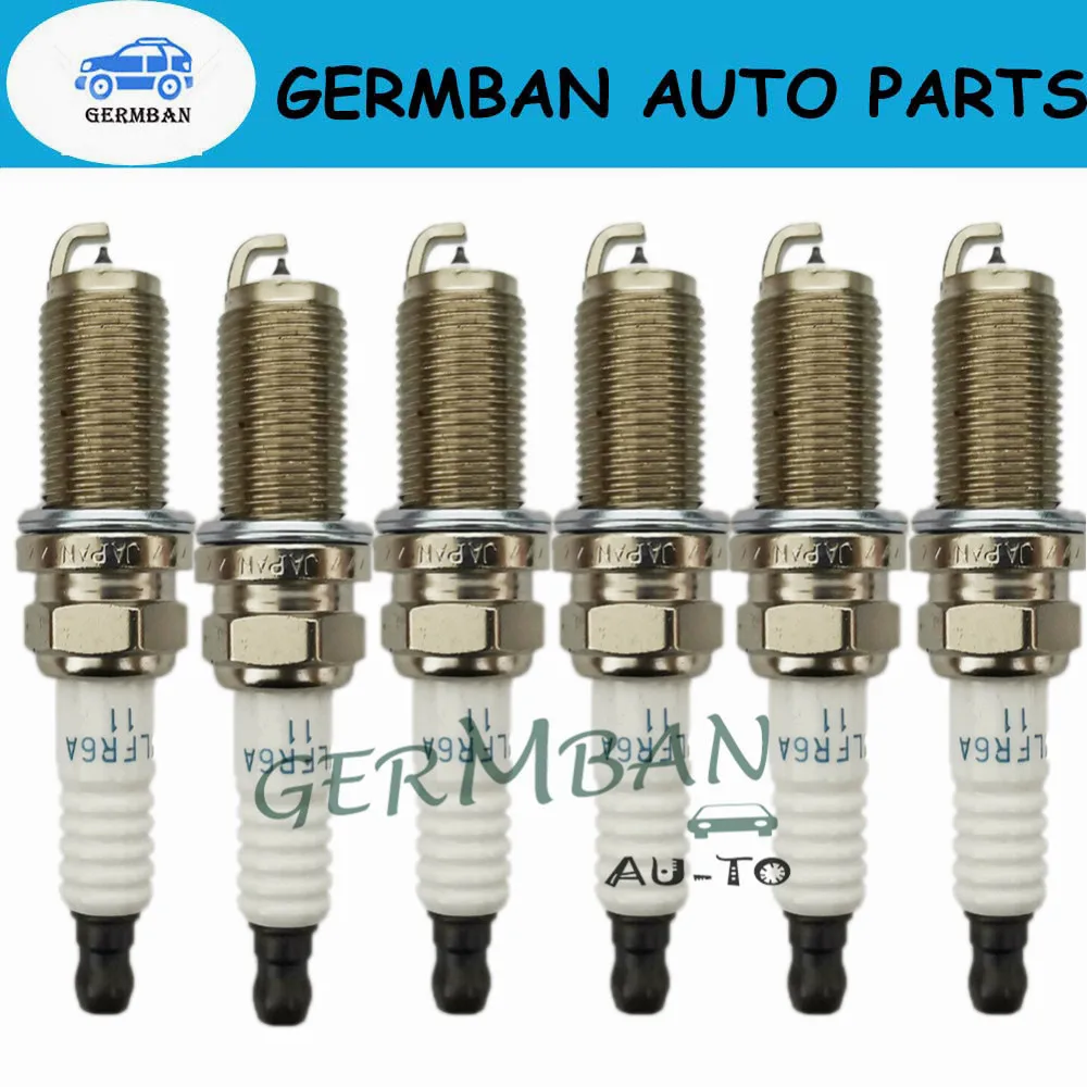 

6PCS 22401-AA720 SILFR6A11 5468 Laser Iridium Spark Plug For Suzuki Grand Vitara Kizashi Fiat Sedici SX4 22401AA702 09482-00606