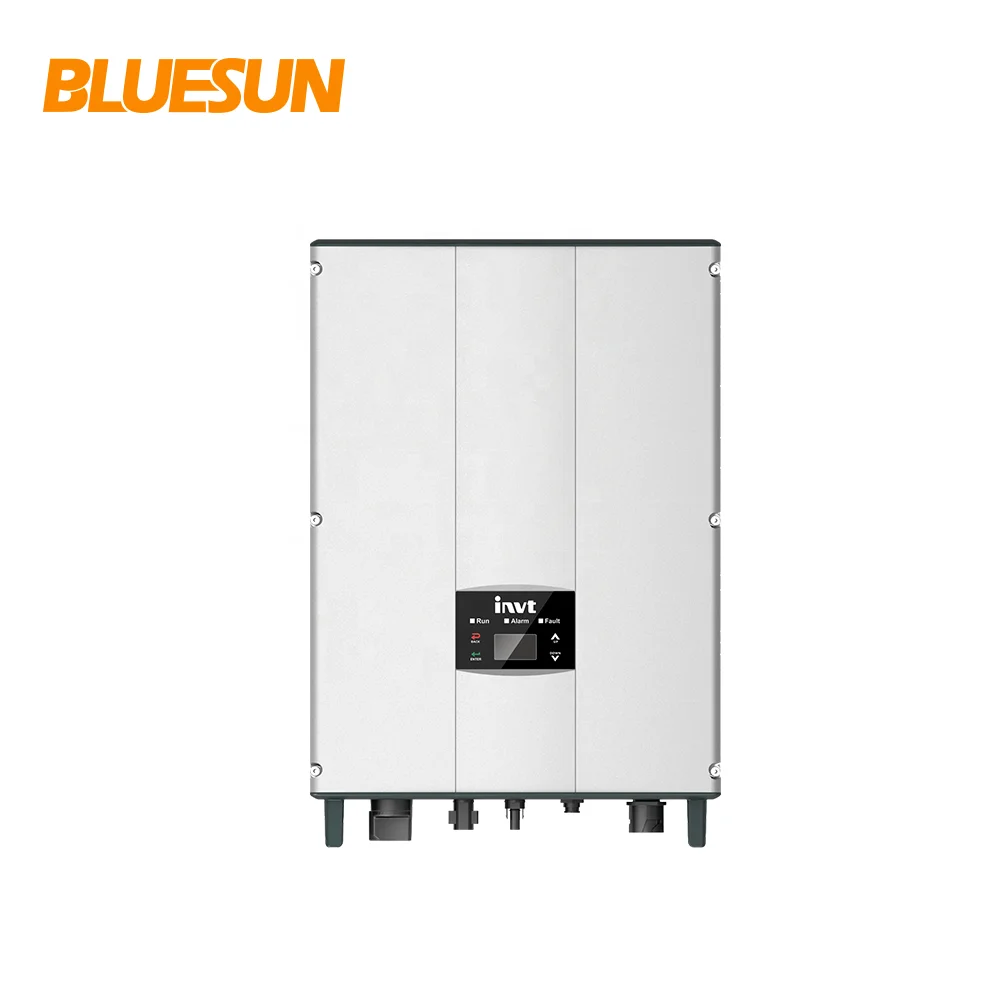 Bluesun on grid solar inverter 3 phase 4kw 5kw 6KW 8KW 10KW 10kva three phase grid tie solar inverter price