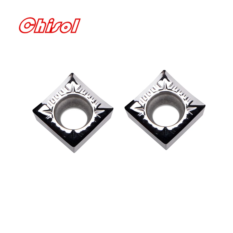 Pengolahan Aluminium Turning Sisipan SCGT09T302-AK SCGT09T304-AK SCGT09T308-AK SCGT120402-AK SCGT120404-AK SCGT120408-AK K30 H01