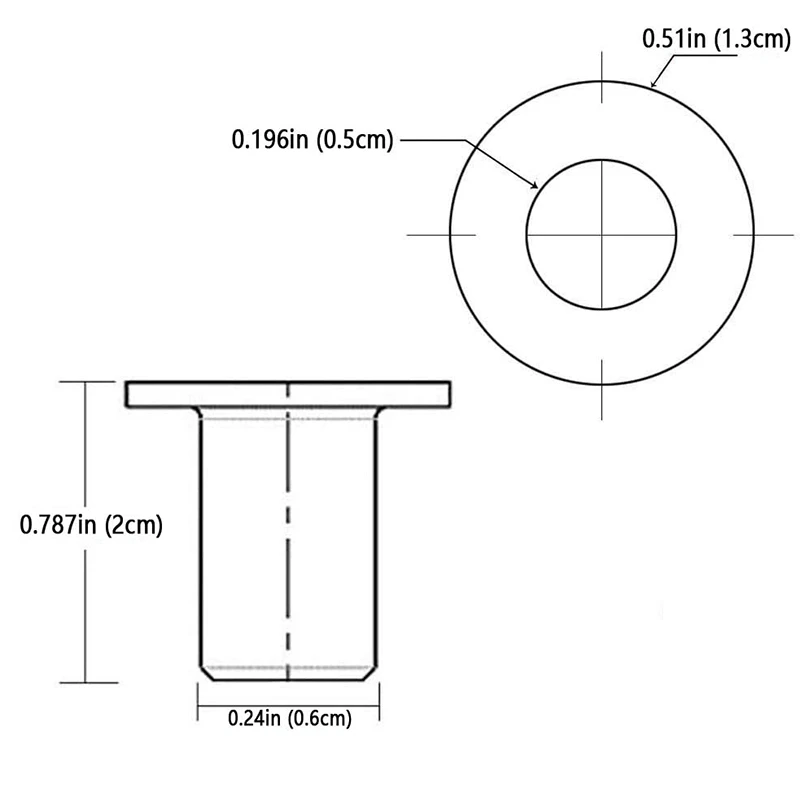 20Pcs Stainless Steel Protector Sleeves Protective Sleeves Grommet Kit for 1/8inch Wire Rope Cable Railing, DIY Balustrade T316