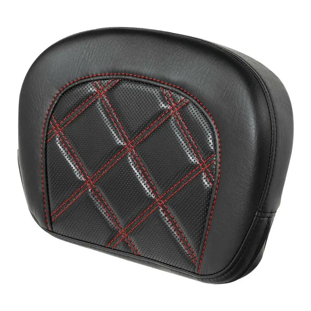 Motorcycle Passenger Sissy Bar Backrest Pad For Harley Touring Road King Electra Glide Street Glide FLHX 2006-2024