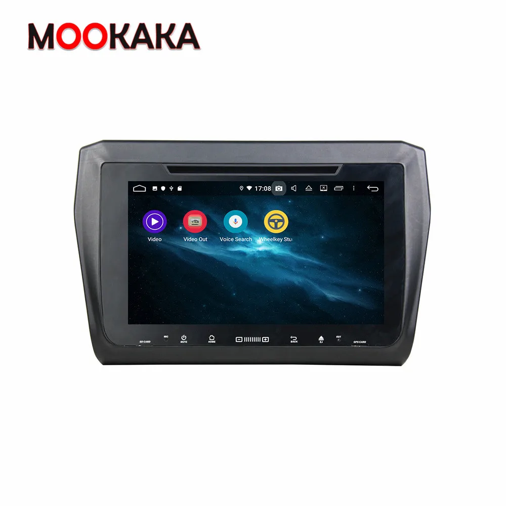 PX6 Android 10.0 4+128G Car GPS Navigation For Suzuki Swift 2017 2018 2019 Multimedia DVD Player Radio Auto Stereo Head Unit DSP