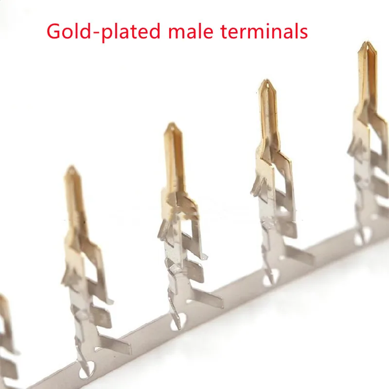 

300PCS/1LOT 4.2MM Crimp Terminals Male Needle For 5559 Connector 4P 6P 8P 20P 24P Female shell / Tin-plated Or Gold-plated