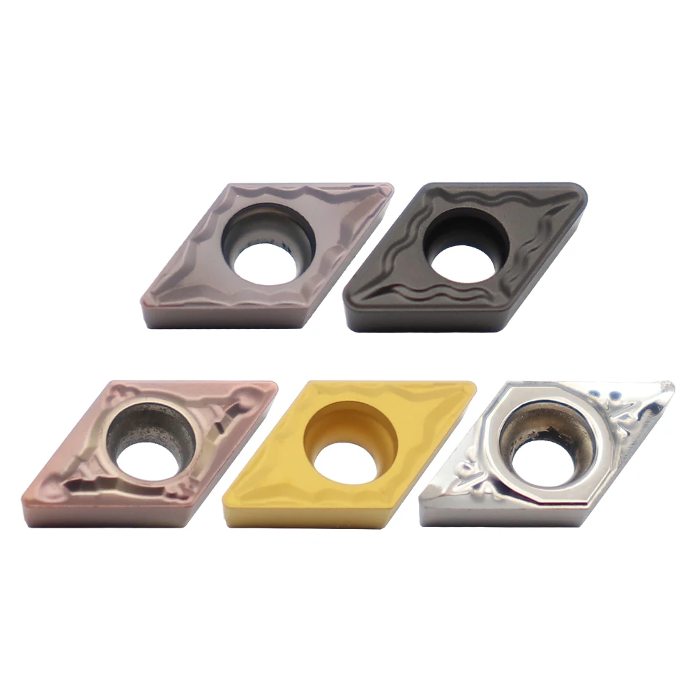 高品質の超硬cncインサート,10個,sdjcr/l07ホルダー用内部旋削工具dcmt070202 dcmt070204 dcmt070208