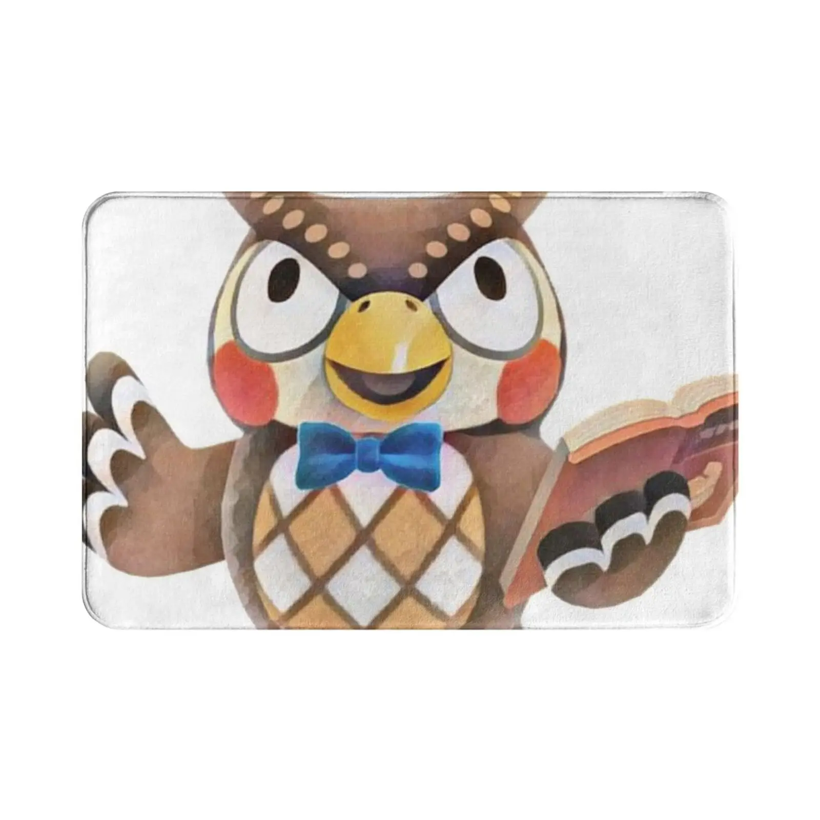 Blathers ~ Animal Carpet Mat Rug Cushion Soft Animal Animals Video Game Switch New Horizons Game Timmy Tom Island Isabel