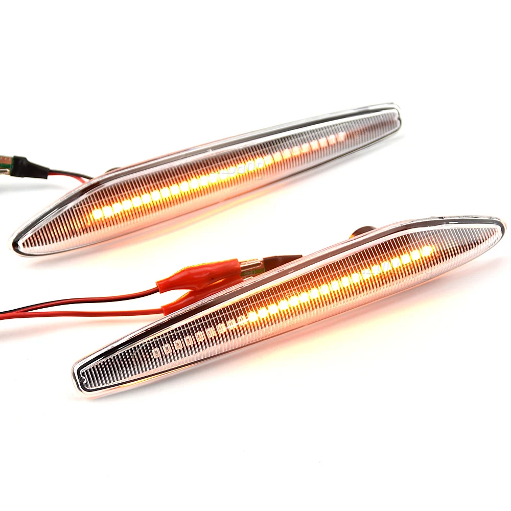 2PCS Led Dynamic Turn Signal Light Side Marker Blinker Indicator Sequential Lamp For Alfa Romeo 159 Sportwagon Brera Spider 939