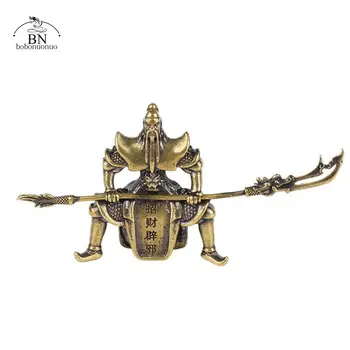 古銅關公像擺飾 純銅佛像微縮模型 居家裝飾配件 手工藝品收藏品 8 最佳銷售 關公 - №8