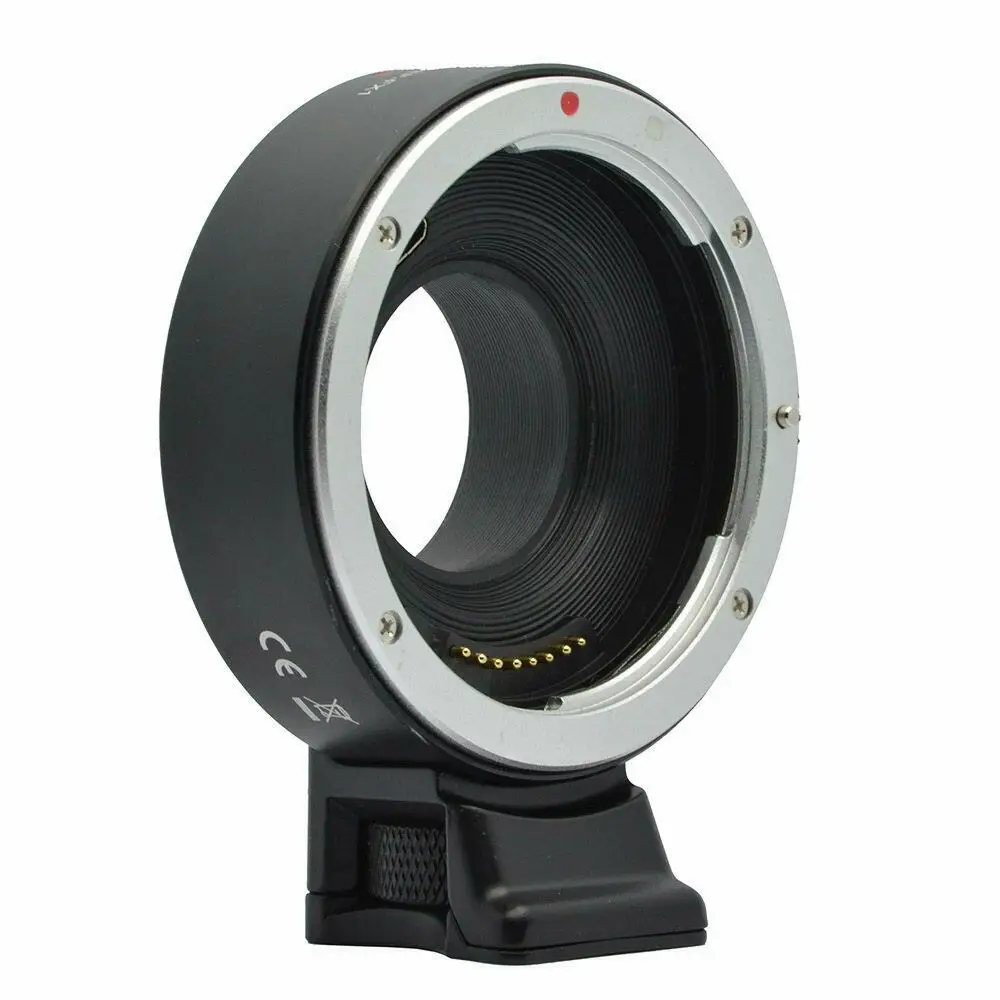 Adattatore Per Obiettivi EF/EF-S Su Fotocamere Fuji X-Mount – Con Messa A Fuoco Automatica, Anello In Alluminio E Rame, Parete Interna Opaca