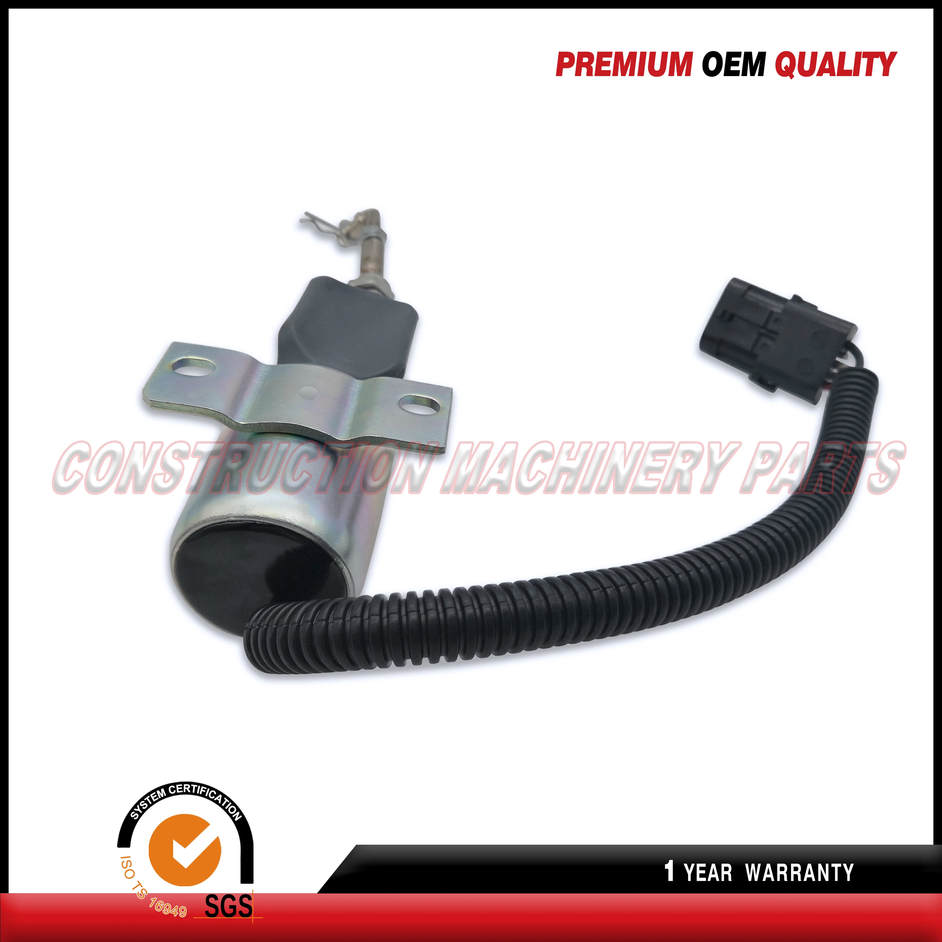 Imagem -05 - Solenoide de Parada de Desligamento 12v para Genset